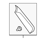 87360A9000 - Body: Pillar Molding for Kia: Sedona Image