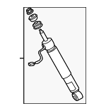 4853069575 - : Shock Absorber for Lexus: GX460 Image