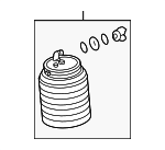 4808060020 - : Air Spring for Lexus: GX460 Image