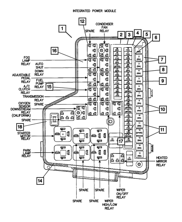 R8089322AG - Electrical: Totally Integrated Power Module, Remanufactured for Mopar Image