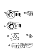 68286583AC - Electrical: Headlamp Switch for Mopar Image