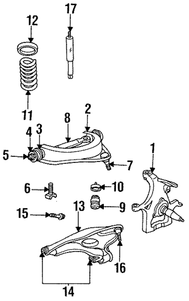 4897458AB - Suspension: Suspension Shock Absorber for Mopar Image