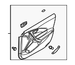 823053V760RY - Body: Door Trim Panel for Hyundai: Azera Image