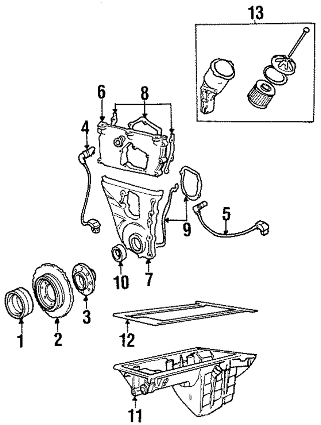 11421727300 - : Oil Filter for BMW Image