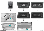 61319327029 - Vehicle Electrical System: Switch Trunk Lid for BMW Image