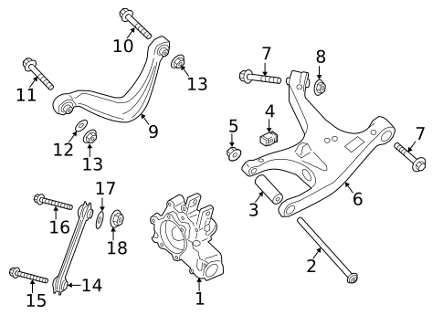 Suspension, Springs & Related Components for 2021 Porsche Macan #0