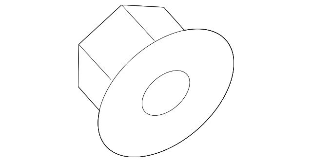 Knuckle Nut - Porsche (N-104-018-01)
