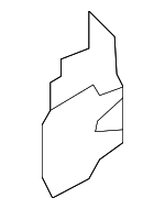 60479FG022 - Body: Lower Hinge for Subaru Image