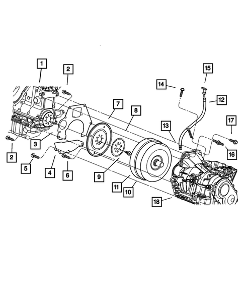Case and Extension for 2004 Chrysler Sebring #3