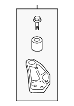 218253J000 - Engine: Side Mount Bracket for Hyundai: Veracruz Image