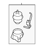 219102B500 - Engine: Front Mount for Hyundai: Santa Fe, Veracruz Image