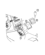ZH68VYHAC - Aisin Manual Transaxle 6 Speed: Console Shifter Bezel for Mopar Image