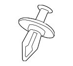 30741275 - Body: Rocker Molding Rivet for Volvo Image