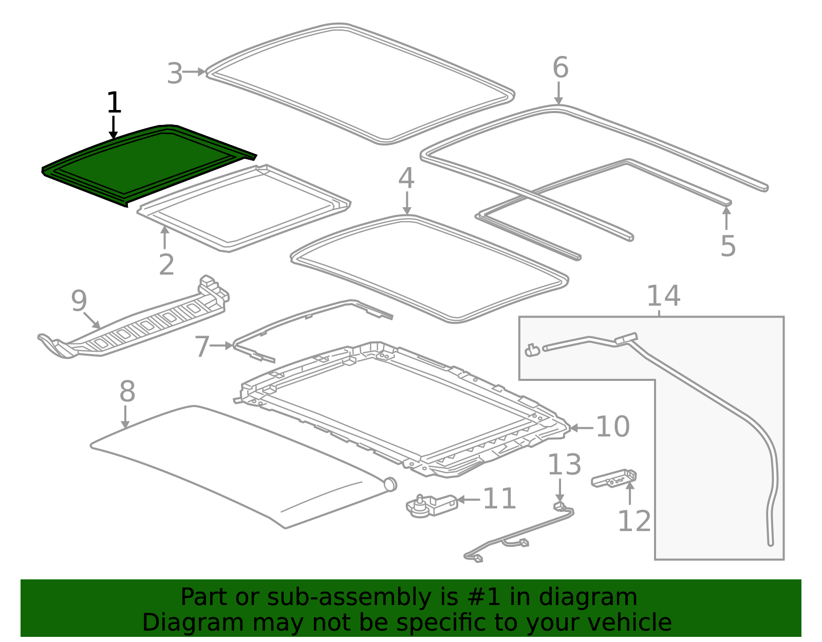 2025-2026 GM Sliding Glass 26422095 | Applegate Chevrolet Parts