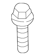 AB606044L - : 1995-2002 Land Rover Range Rover - Receiver Screw for Land Rover: Range Rover Image