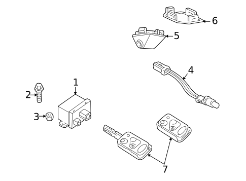 Anti-Theft System for 1996 Land Rover Range Rover #0