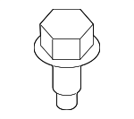 7146973023 - Body: Bumper Impact Bar Screw for Mini Image