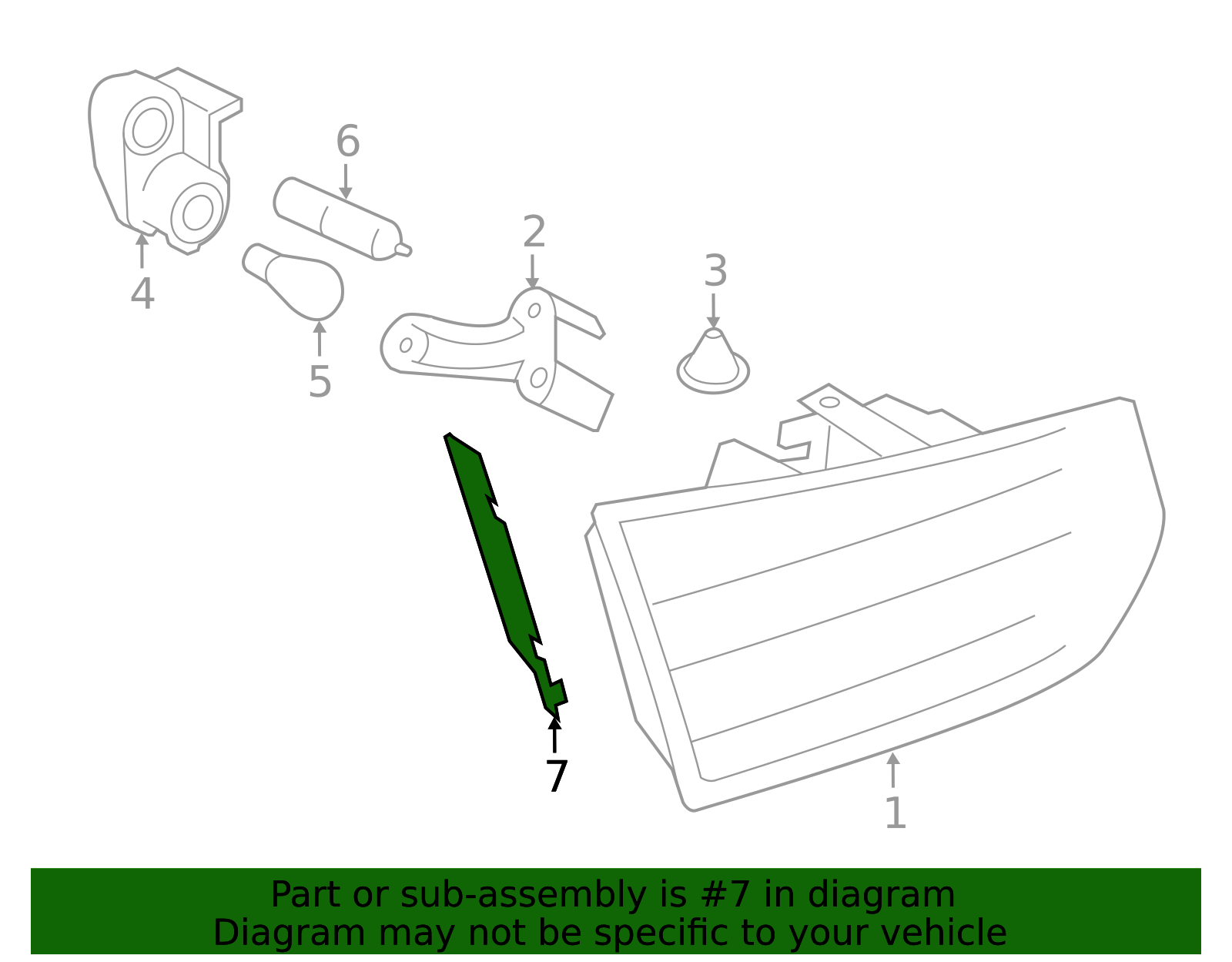 63217313057 - 2012-2015 BMW Inner Trim (63-21-7-313-057) | BMW of South ...