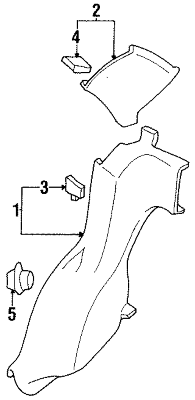 30013756 - Body: Quarter Trim for GM Image