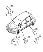 4671874AD - Electrical: Clockspring for Mopar Image image