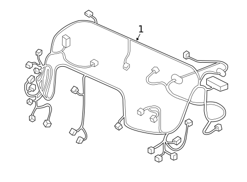 Wiring Harness for 2007 Honda Element #0