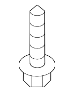 1123110163 - Body: Skid Plate Bolt for Kia Image