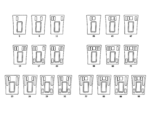 Bottom Covering in Housing for 1989 Mercedes-Benz 190E #1