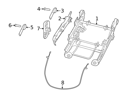Tracks & Components for 2011 Chrysler 200 #0