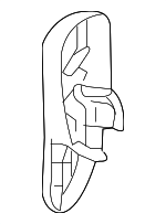 1FK18HL1AD - Body: Hinge Cover for Chrysler: 200 Image