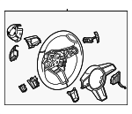 971419091FJ8U7 - : Steering Wheel for Porsche: Panamera Image