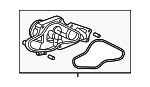 19200RDVJ01 - Belts &amp; Cooling: Engine Water Pump for Acura Image