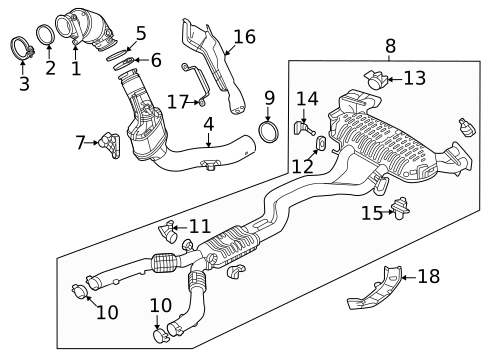 Switches, Solenoids & Actuators for 2023 Land Rover Range Rover Sport #0