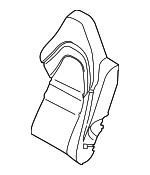 971885776AE - Body: Seat Back Pad for Porsche Image