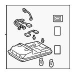 8126035490E0 - : Overhead Console for Toyota: 4Runner Image