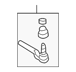 26095458 - Steering: Outer Tie Rod for Chevrolet: Colorado | GMC: Canyon Image