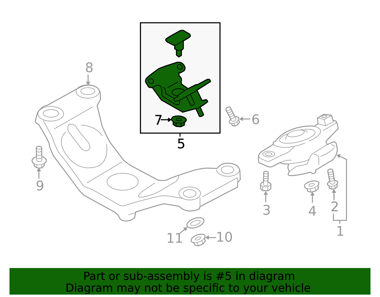 2013-2025 Toyota Mount SU003-01005 | MotorMotor
