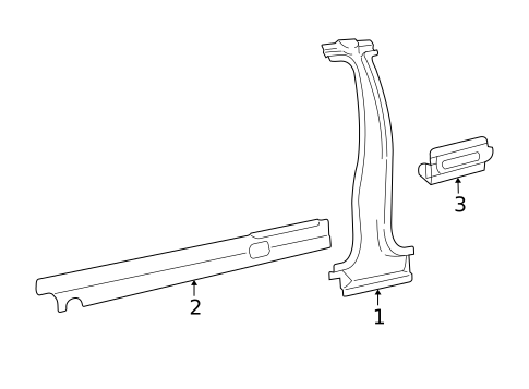 Center Pillar & Rocker for 2005 Lincoln Town Car #0