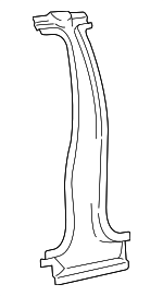 4W1Z5424300AA - Body: Inner Pillar for Ford: Crown Victoria | Lincoln: Town Car | Mercury: Grand Marquis, Marauder Image
