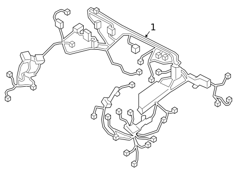 Wiring Harness for 2021 Hyundai Elantra #0