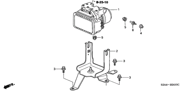 ABS Modulator (-'03) for 2002 Honda S2000 #0