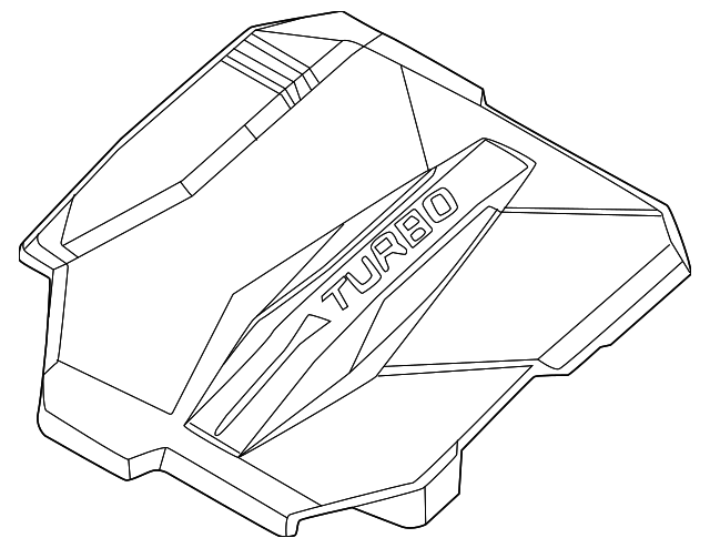 2021-2024 Hyundai Sonata Engine Cover 29240-2S300 | OEM