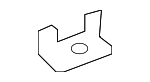 6399910270 - Body: Window Molding Lower Clip for MB Vans Image