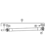 52123120AA - : Drive Shaft for Mopar Image
