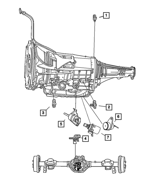 Sensors for 2008 Dodge Ram 1500 #2