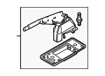 8E0711303L - Body: Parking Brake Handle Assembly for Audi Image