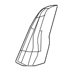 26210906 - Body: Bolster Cover for Buick: LaCrosse Image