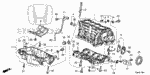 110005A2810 - Engine: BLOCK ASSY., CYLINDER for Honda Image