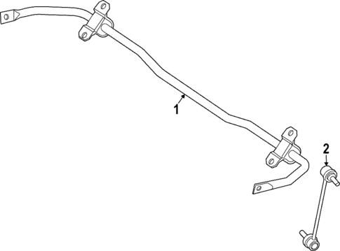 Stabilizer Bar & Components for 2025 Mercedes-Benz SL 55 AMG&reg; #1