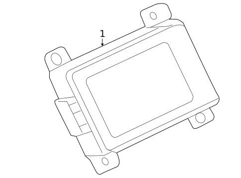 Communication System Components for 2009 Mitsubishi Lancer #0