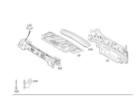 Rear End for 2013 Mercedes-Benz E400 #0
